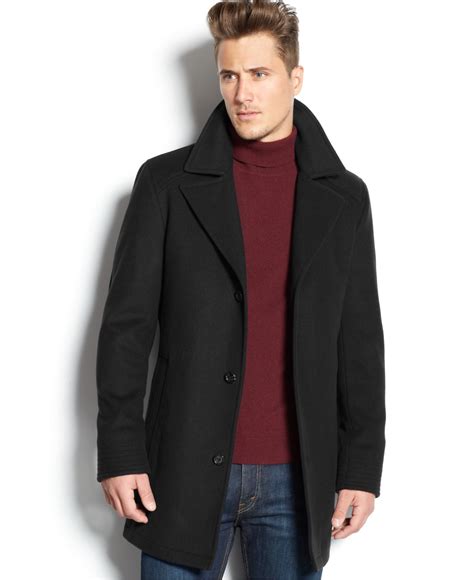 michael kors mens overcoat|wool cashmere blend overcoat men.